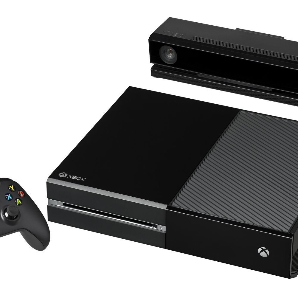 Consola de videojuegos con control, caja abierta